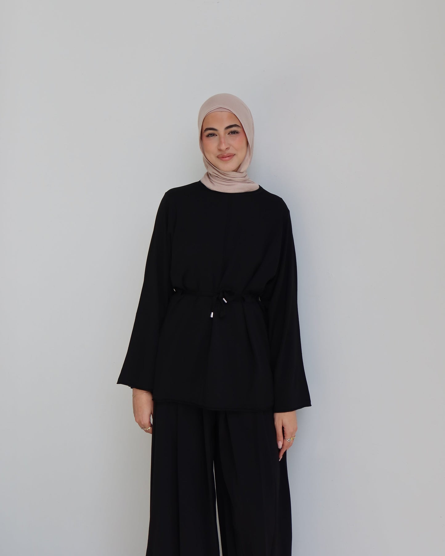Azur Drawstring Top