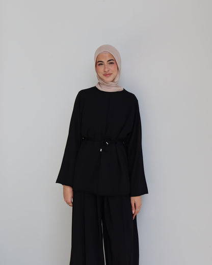 Azur Drawstring Top