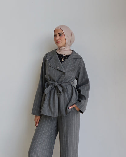 High Neck Button Set