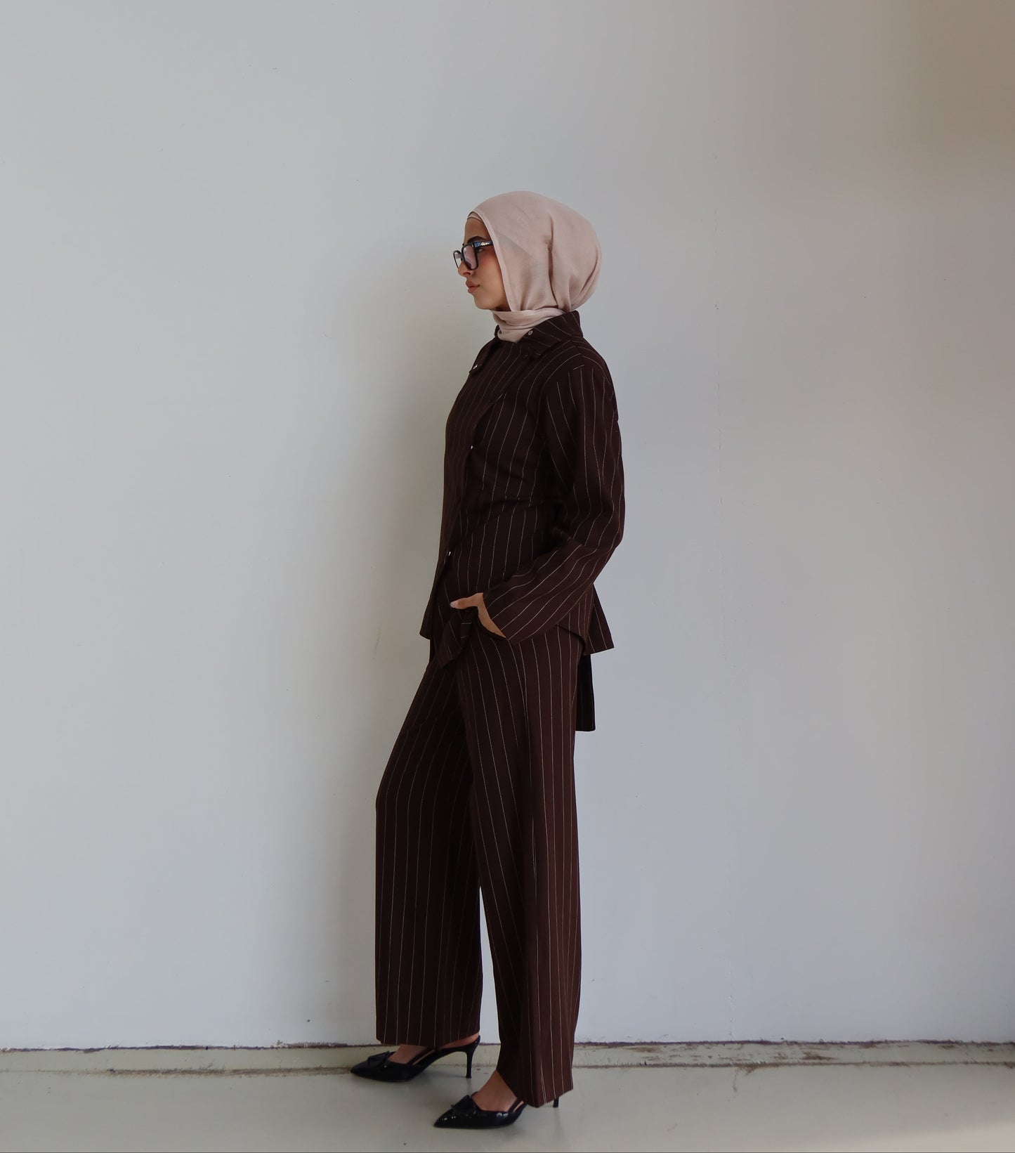 High Neck Button Set