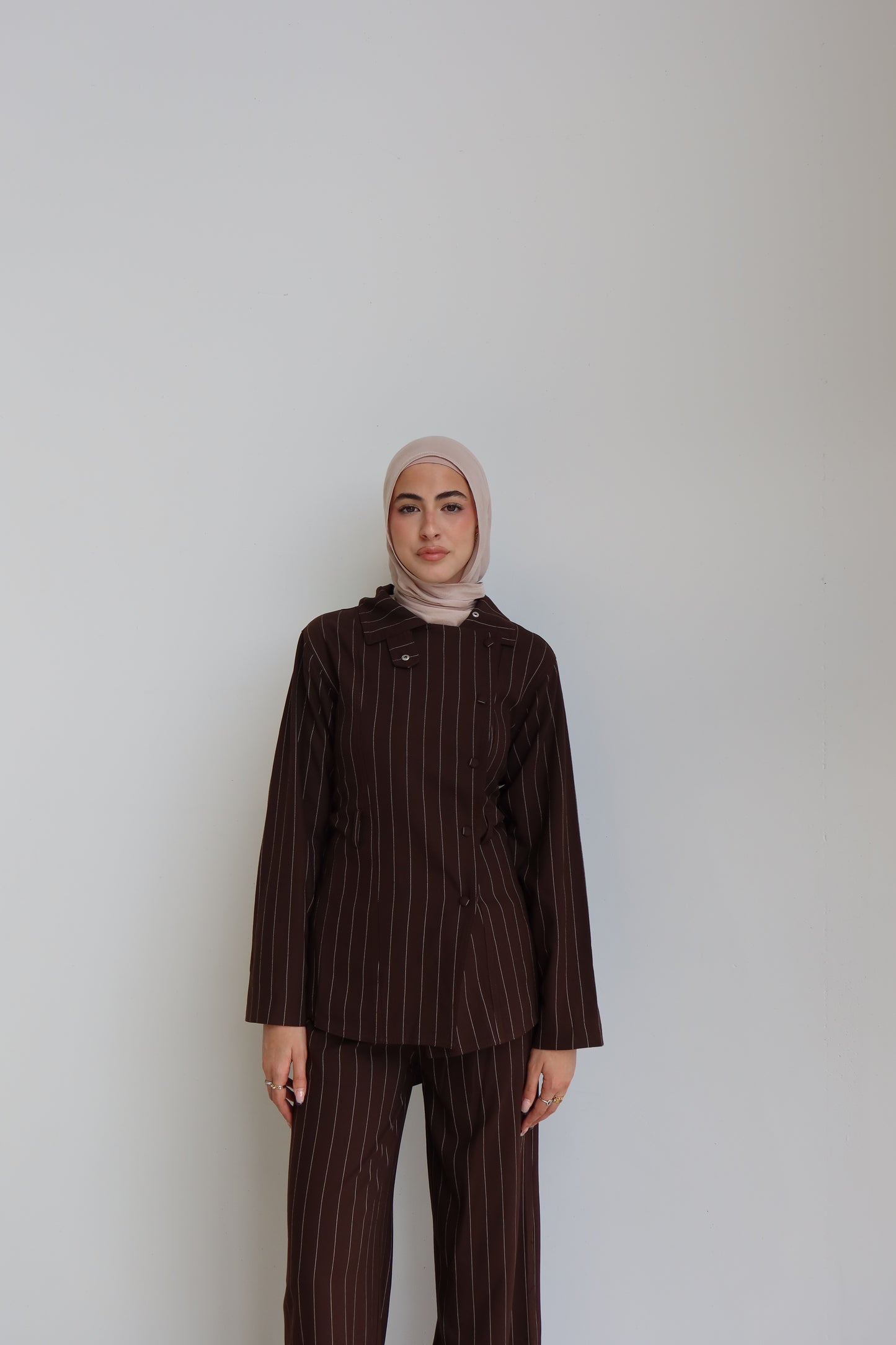 High Neck Button Set