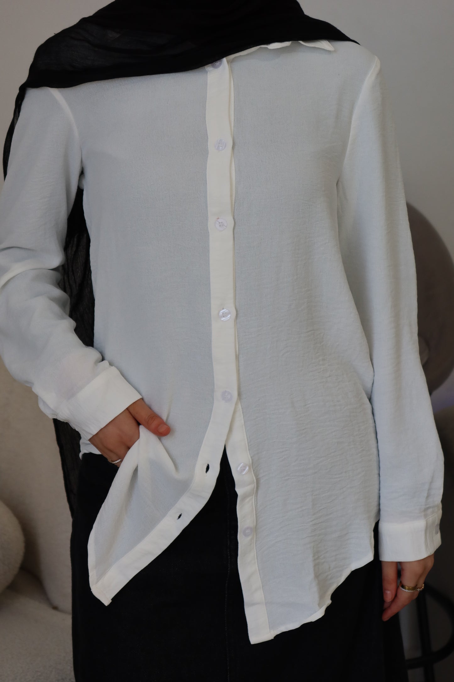 Skye Button Top