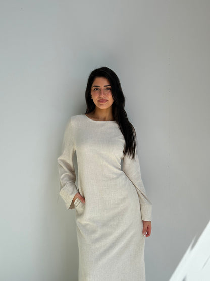 Julie Linen Dress