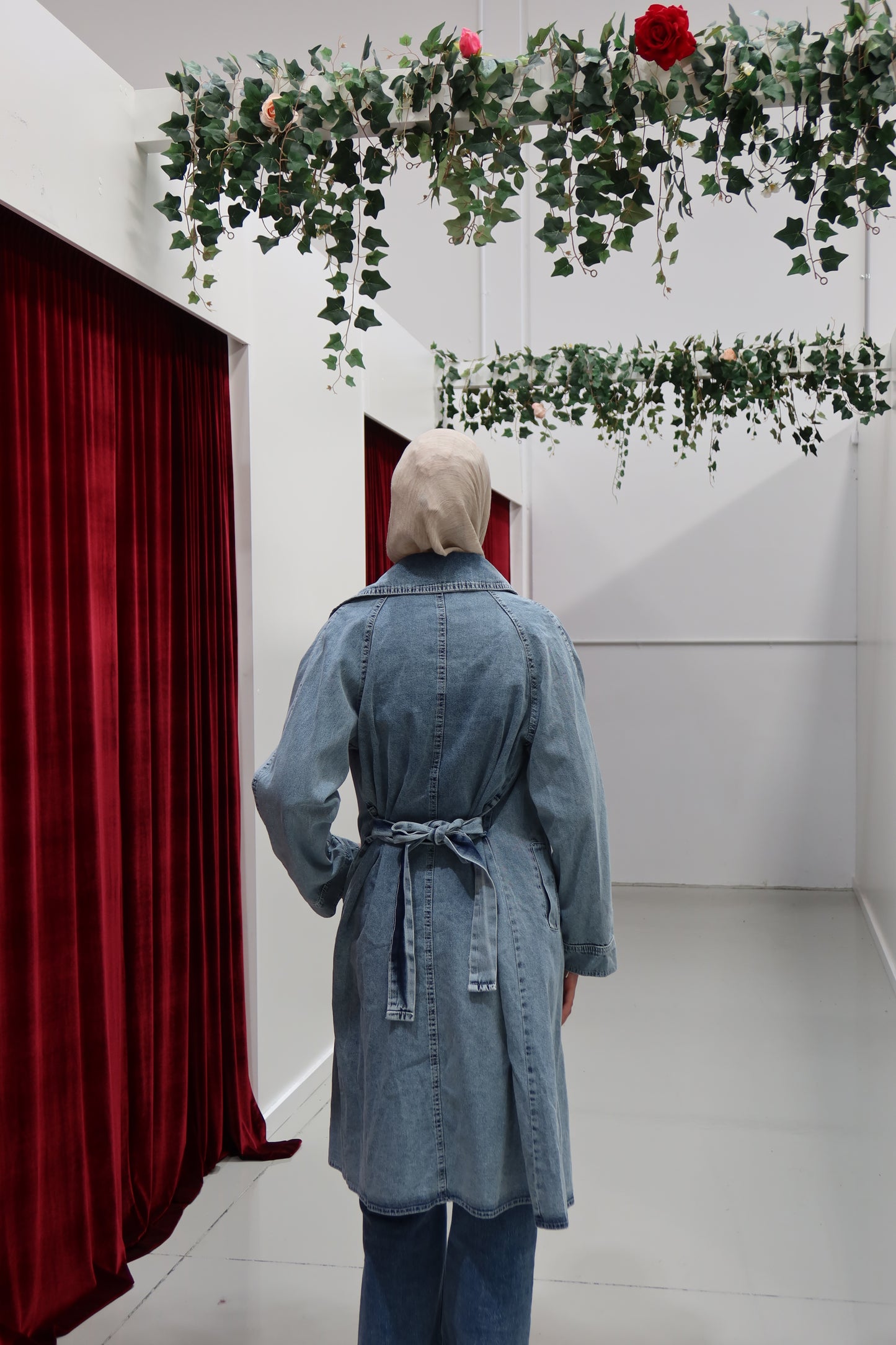 Zoe Midi Denim Jacket
