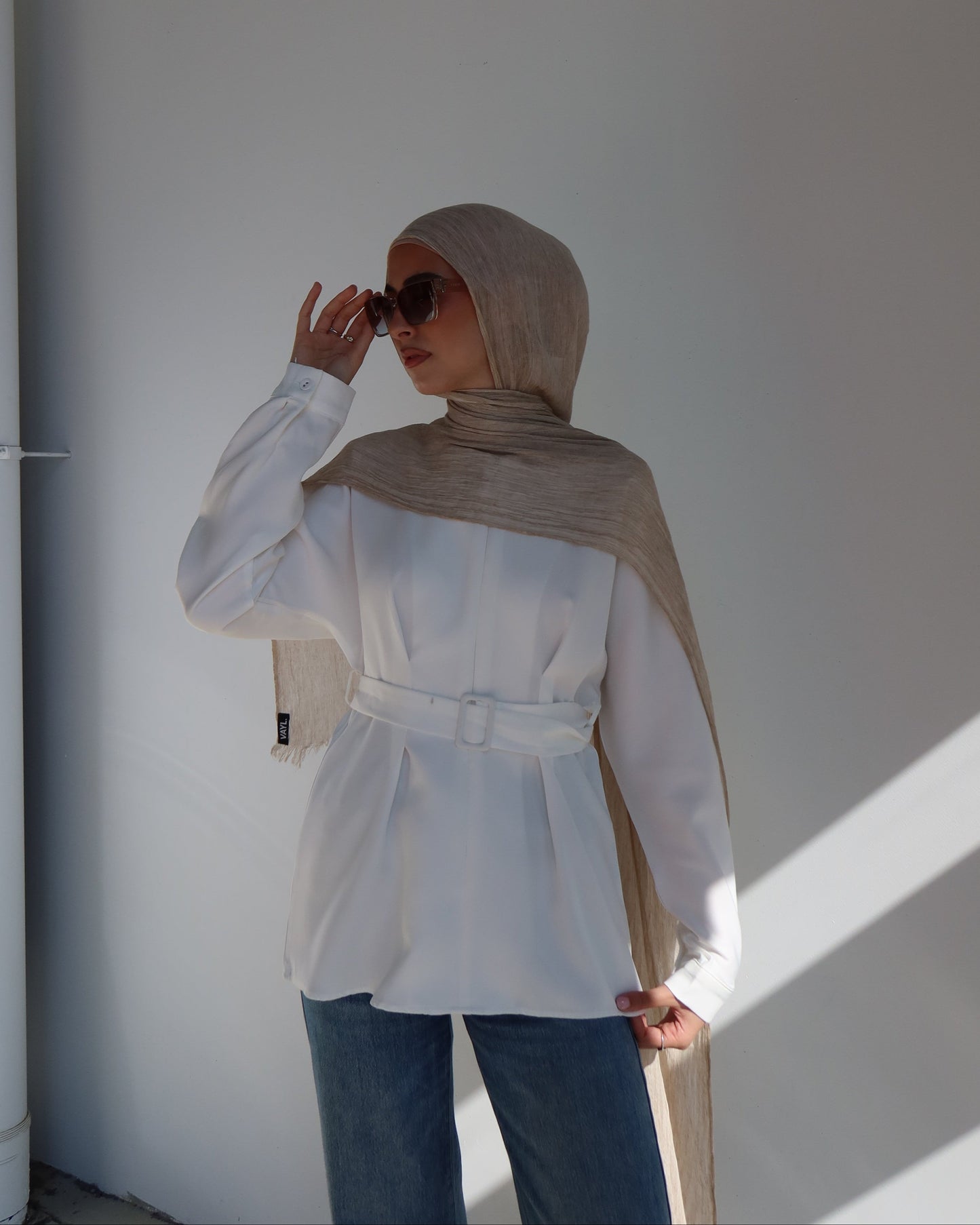Natalie Blazer Top