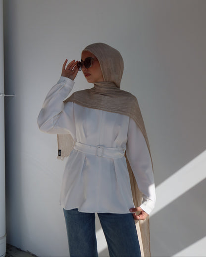 Natalie Blazer Top