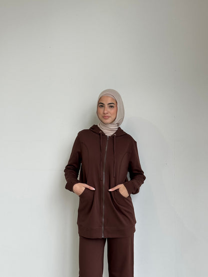 Lila Tracksuit Set