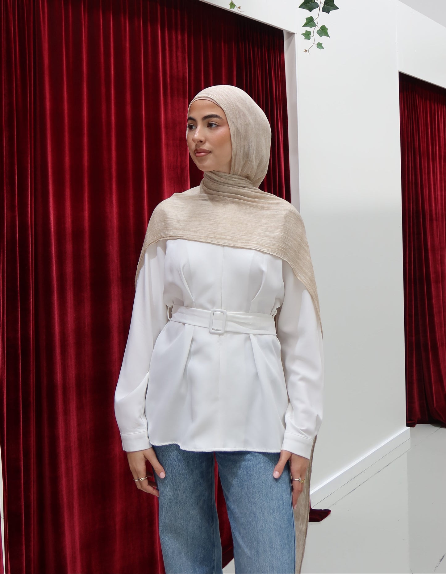 Natalie Blazer Top