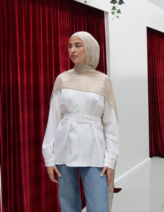 Natalie Blazer Top