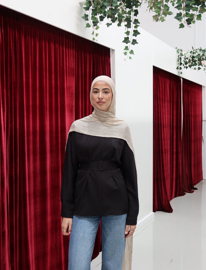 Natalie Blazer Top