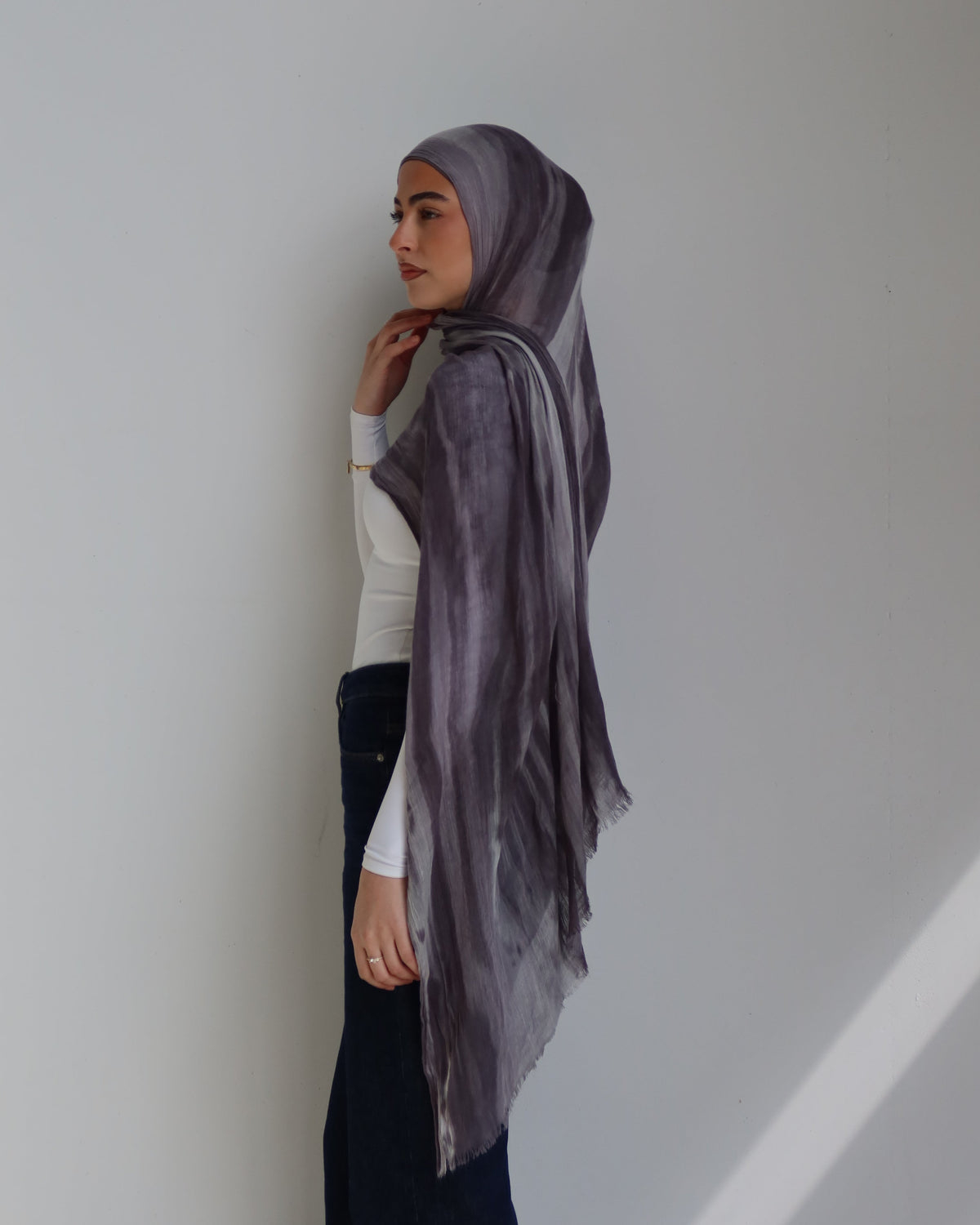 Crinkle Rayon - Graphite