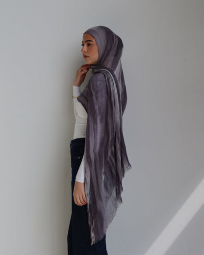 Crinkle Rayon - Graphite