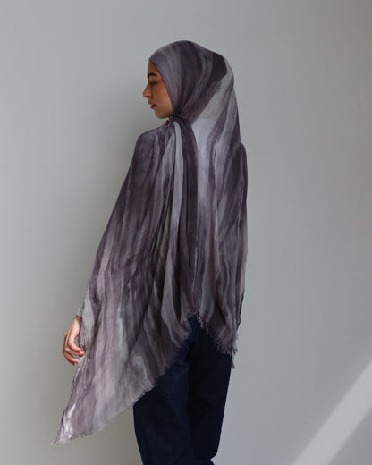 Crinkle Rayon - Graphite