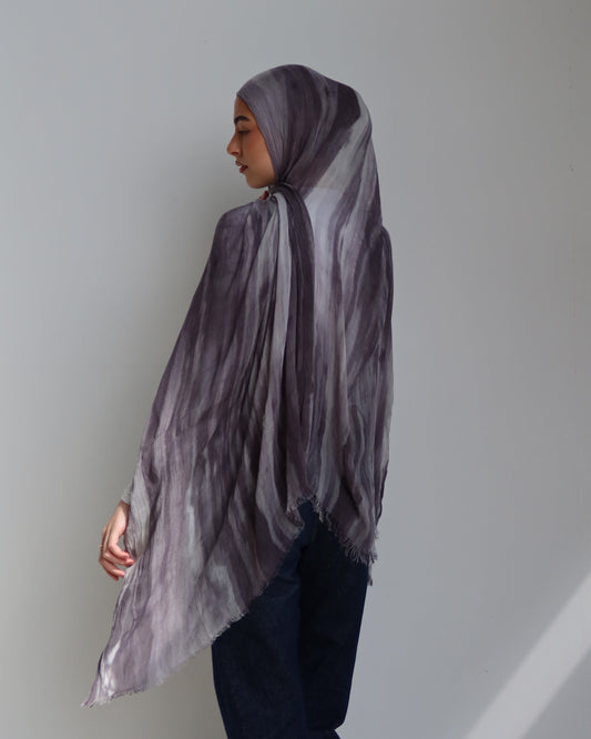 Crinkle Rayon - Graphite