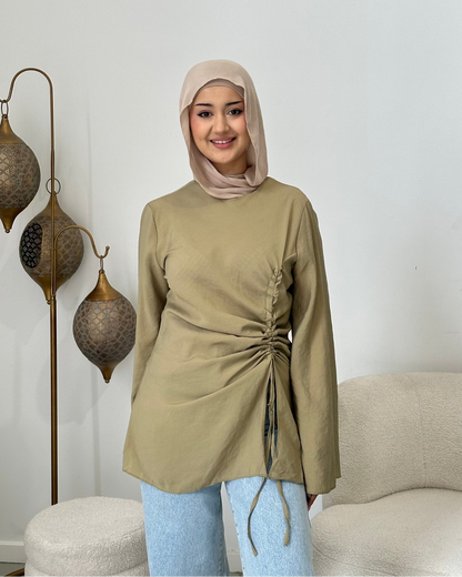 Aleyna Ruched Shirt