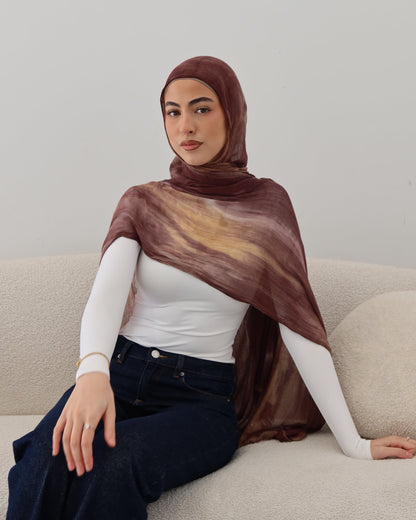Crinkle Rayon - Fudge