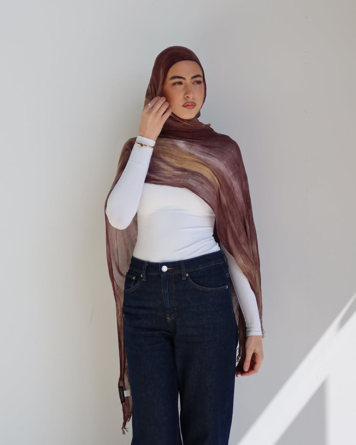 Crinkle Rayon - Fudge