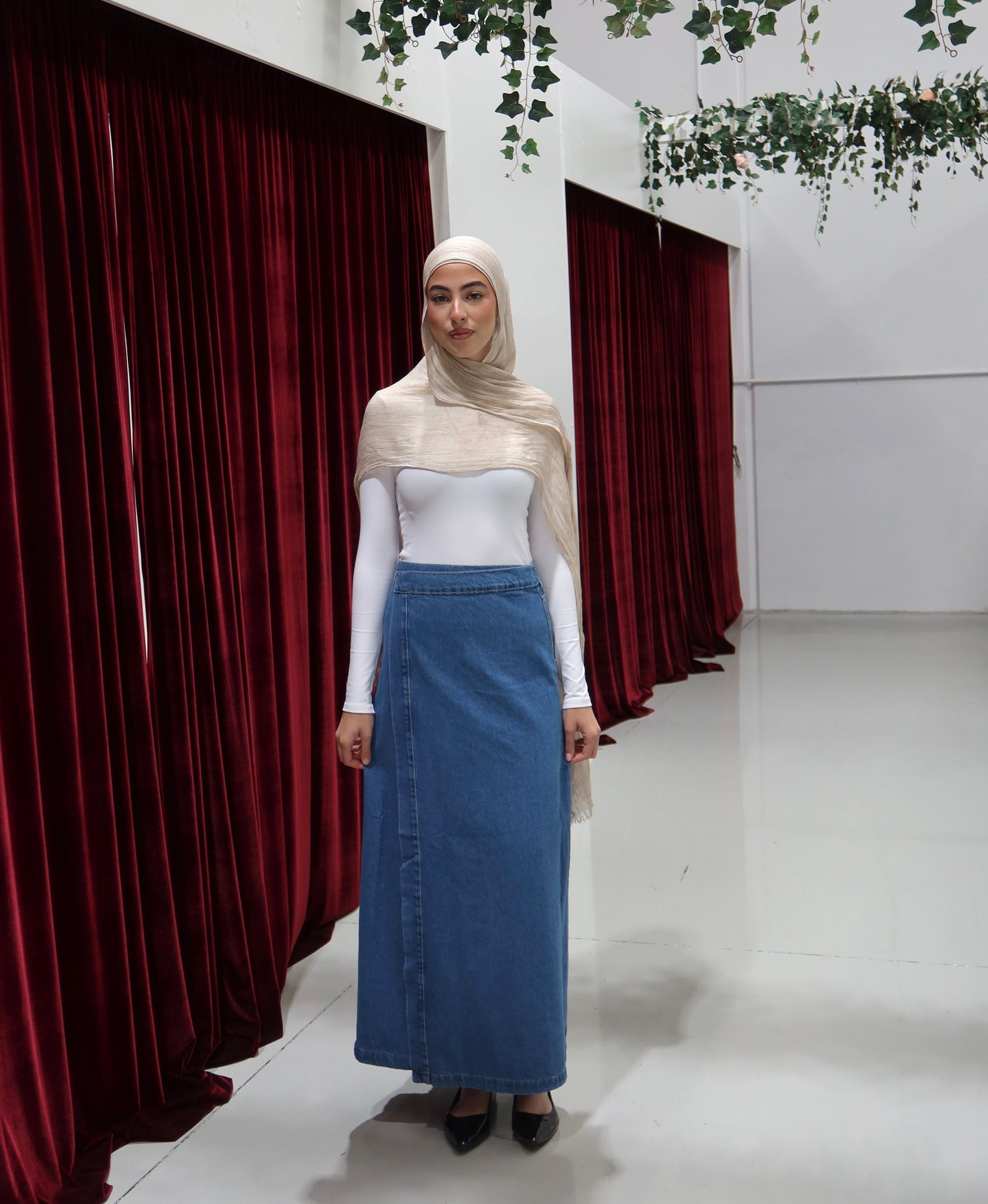 Yasmeen Denim Skirt