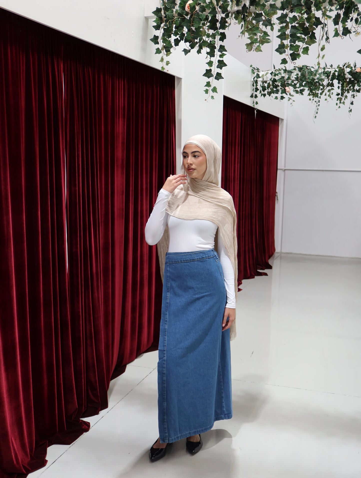 Yasmeen Denim Skirt