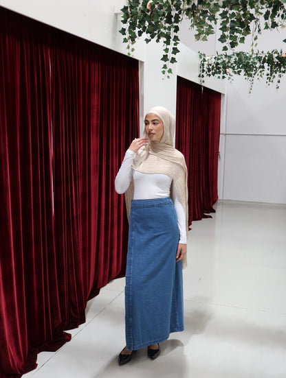Yasmeen Denim Skirt