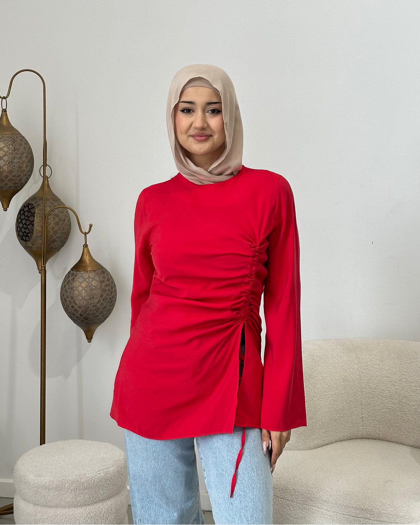 Aleyna Ruched Shirt