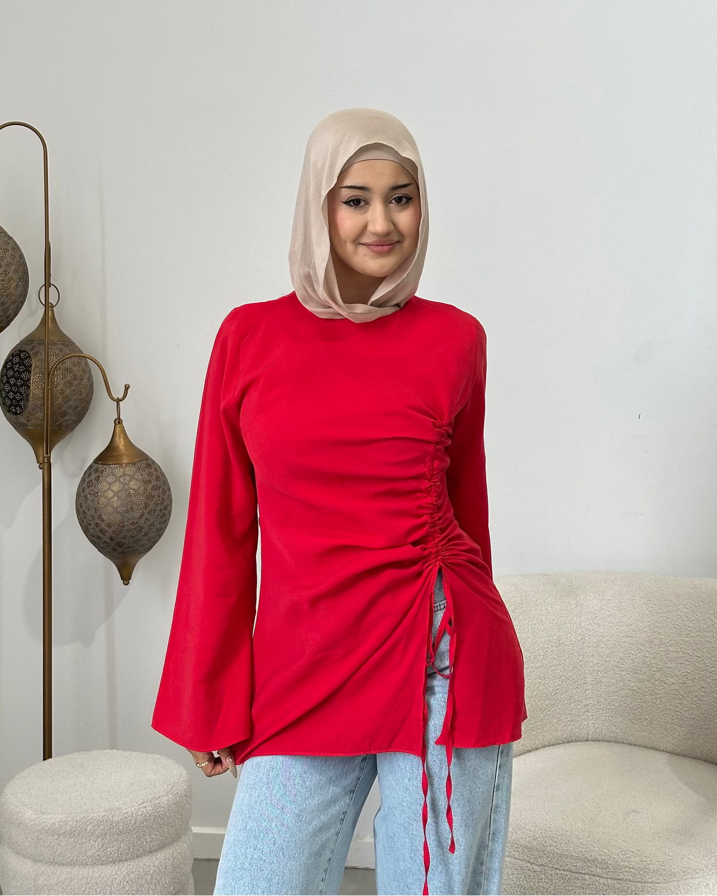 Aleyna Ruched Shirt