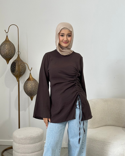 Aleyna Ruched Shirt