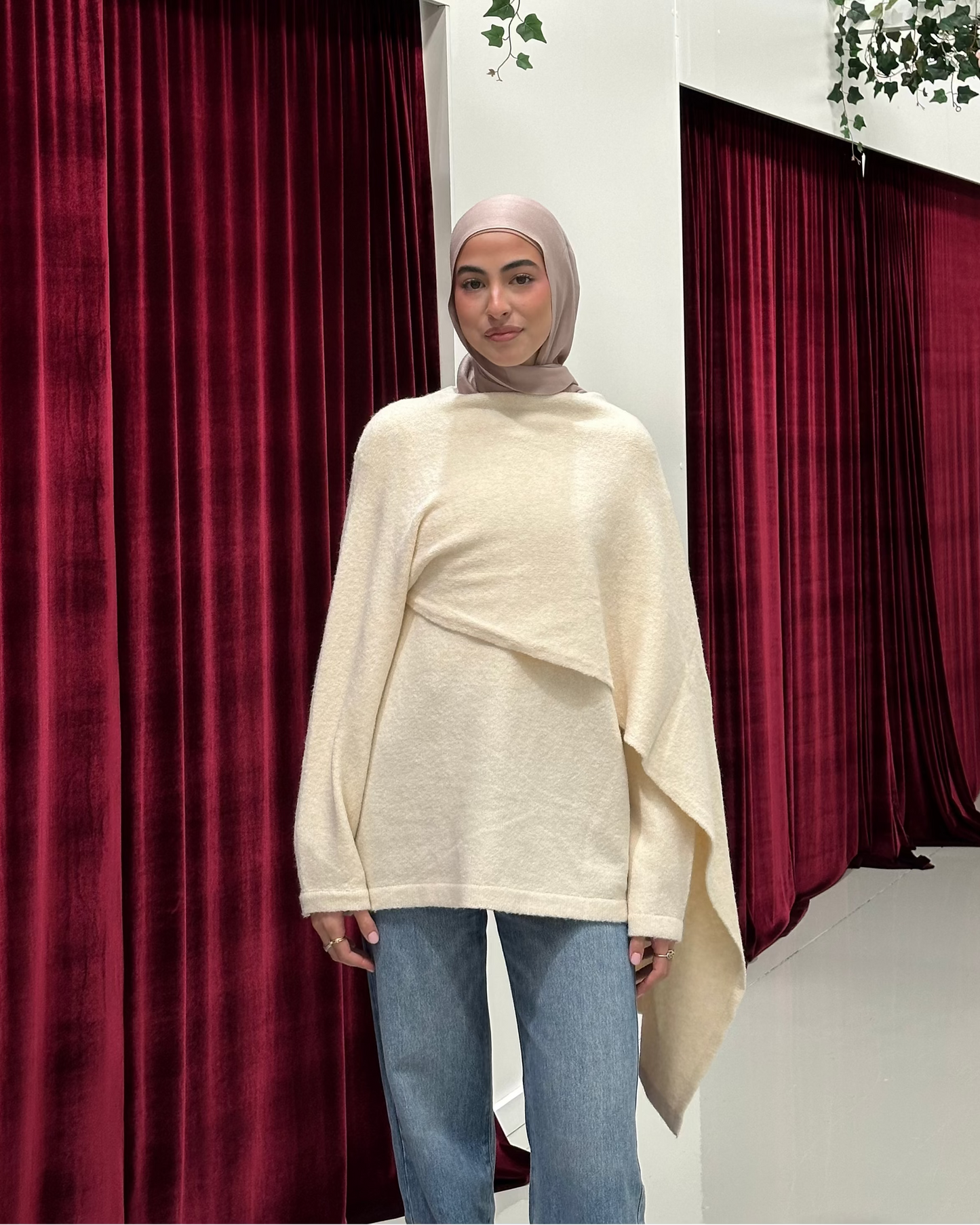 Mally Shawl Sweater