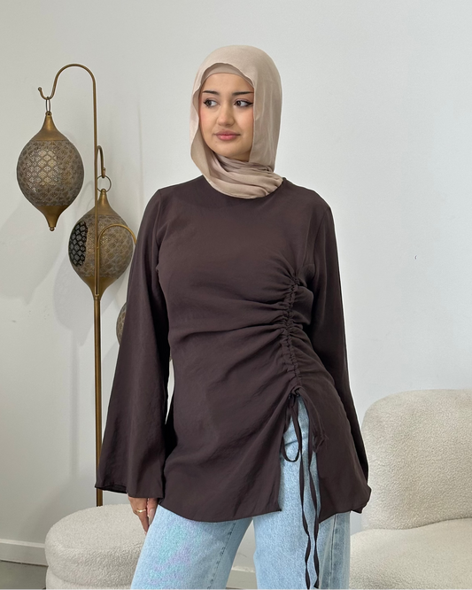 Aleyna Ruched Shirt
