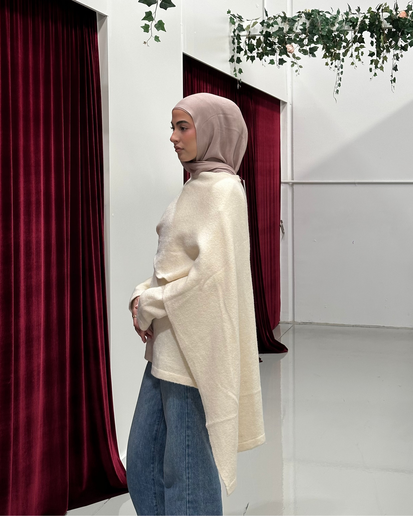 Mally Shawl Sweater
