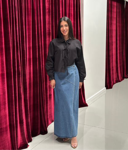 Sara Denim Skirt