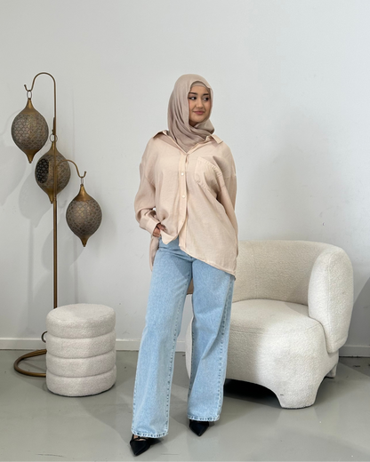 Elsie Button Top