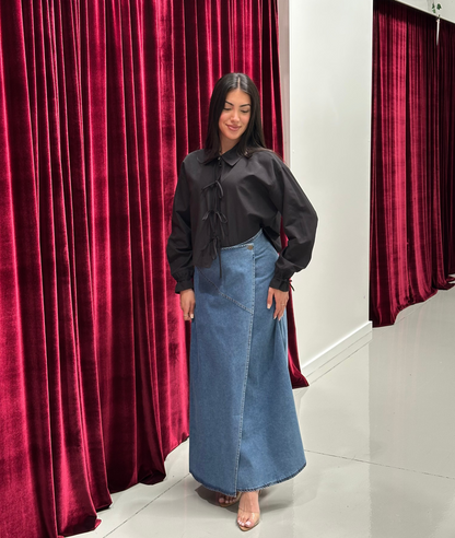Sara Denim Skirt