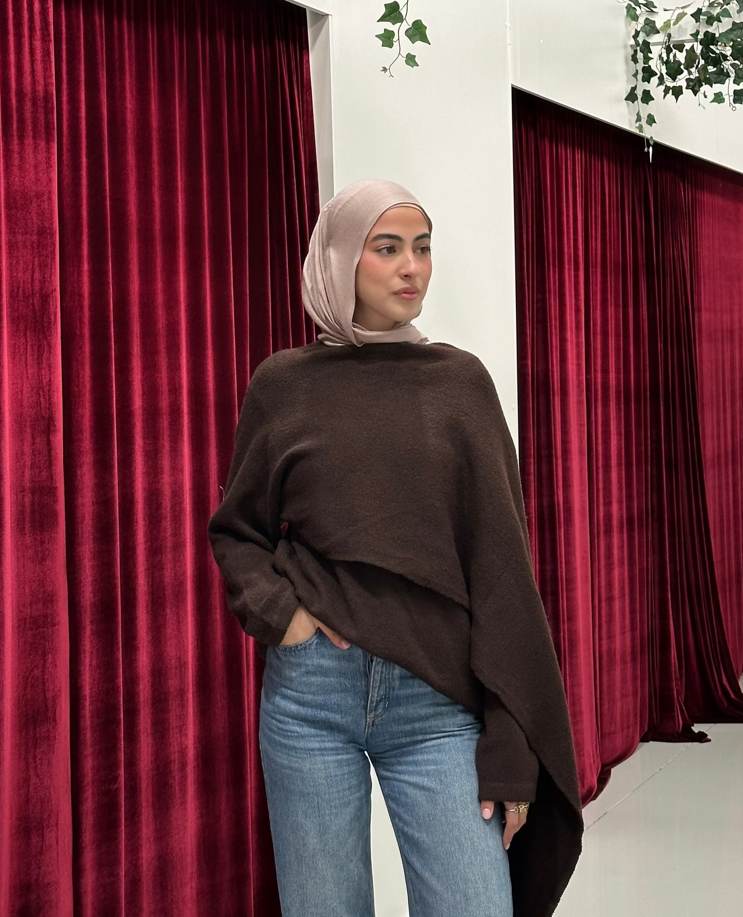 Mally Shawl Sweater