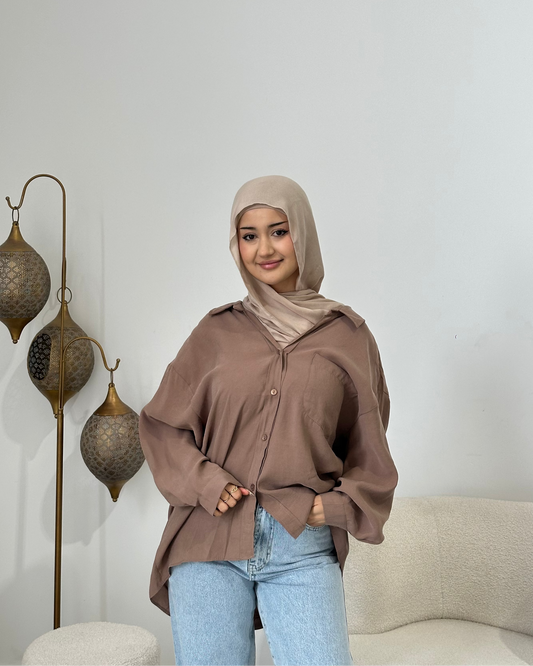 Elsie Button Top