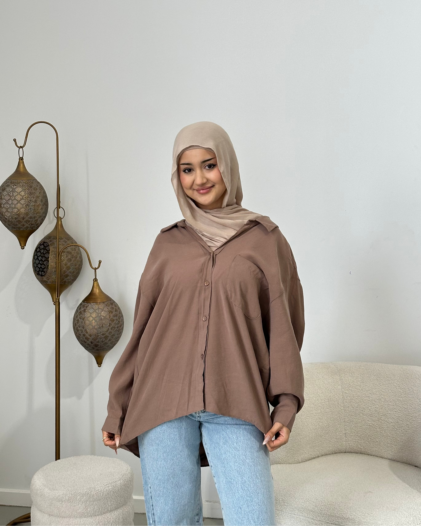 Elsie Button Top