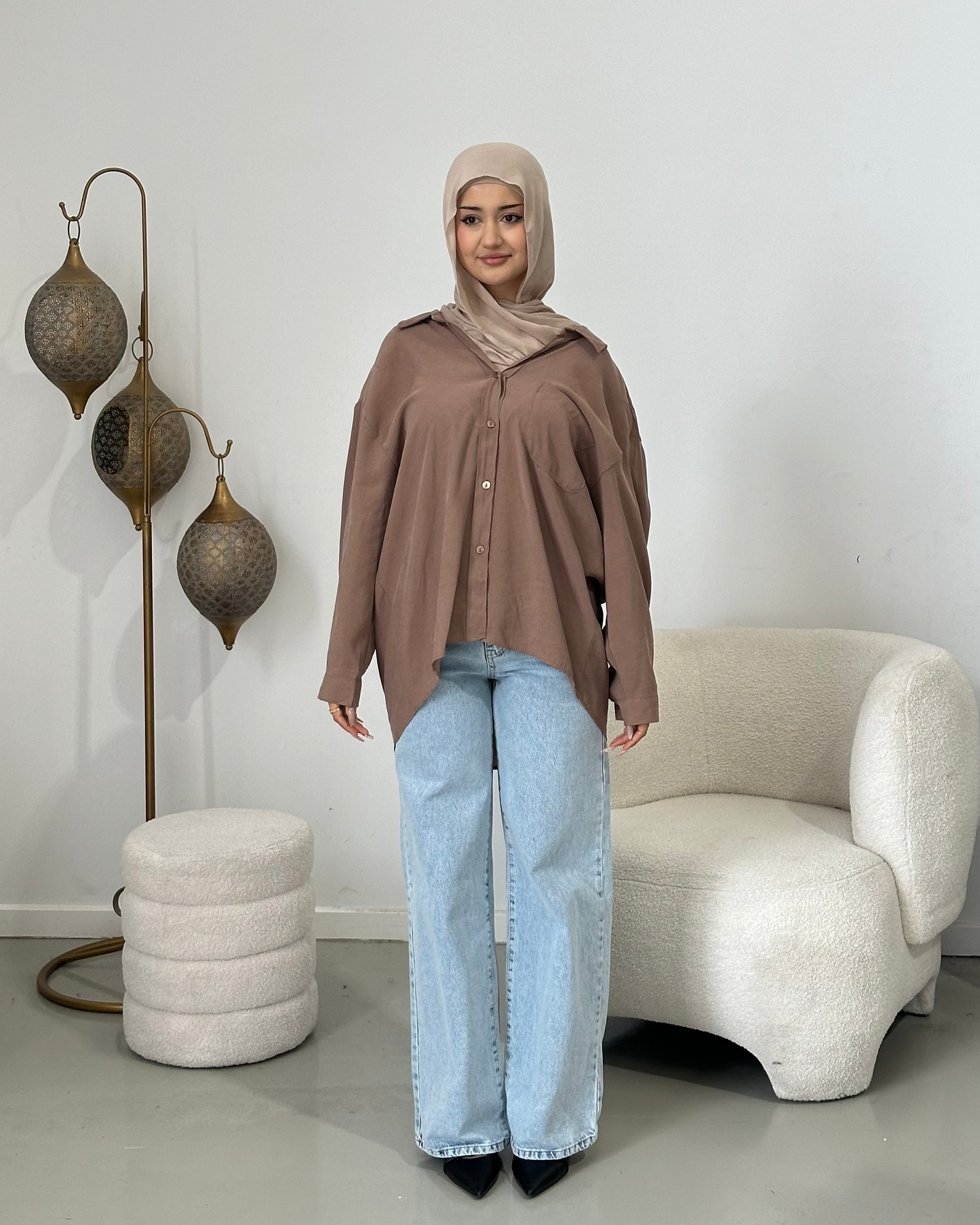 Elsie Button Top