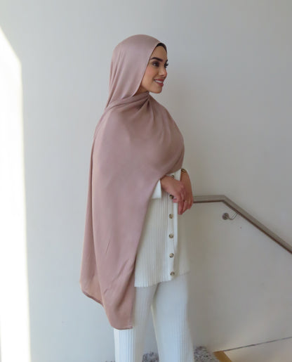 Cotton Shawl - Nude