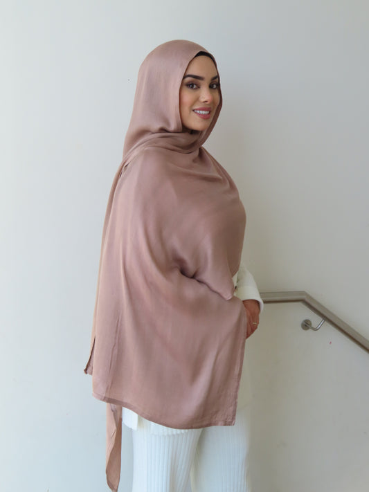 Cotton Shawl - Dusty Pink