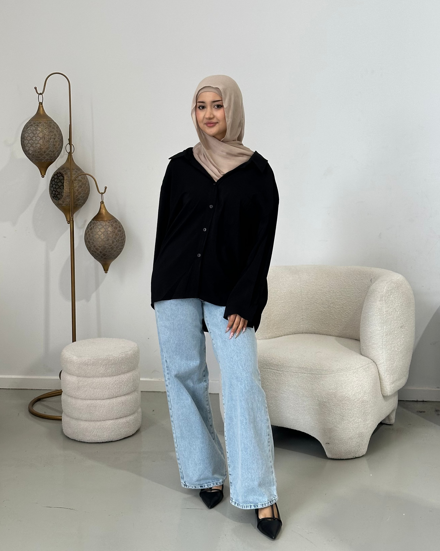 Elsie Button Top
