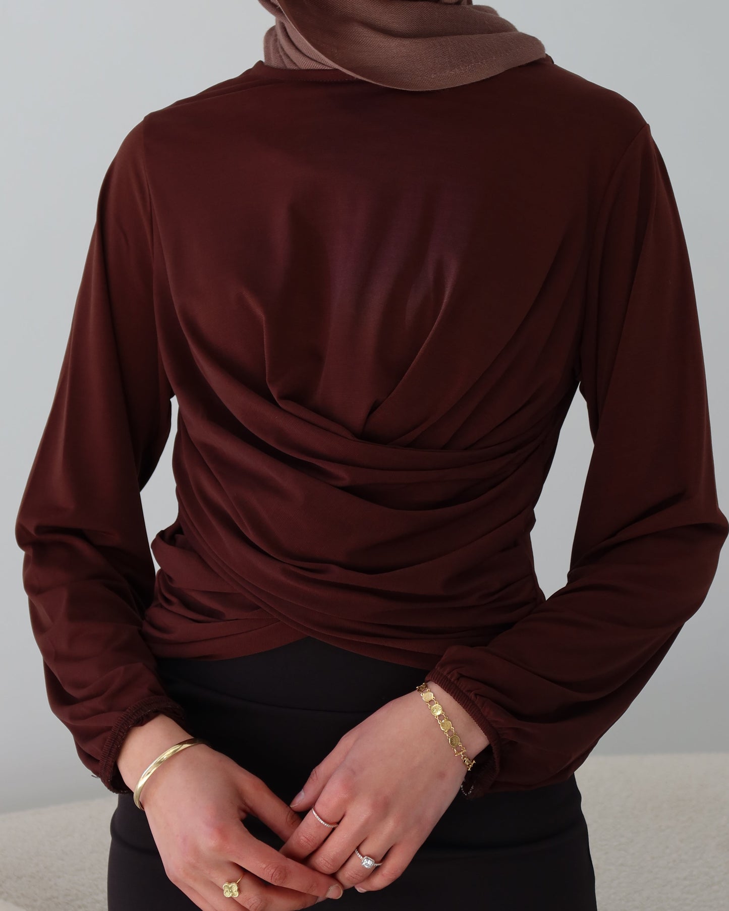 Alana Drape Top