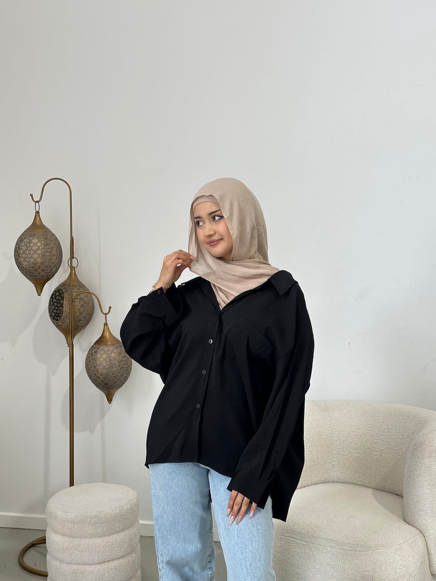 Elsie Button Top