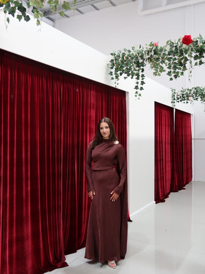 Esma Drape Dress