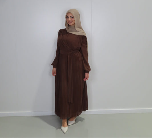 Zehra Pleated Dress