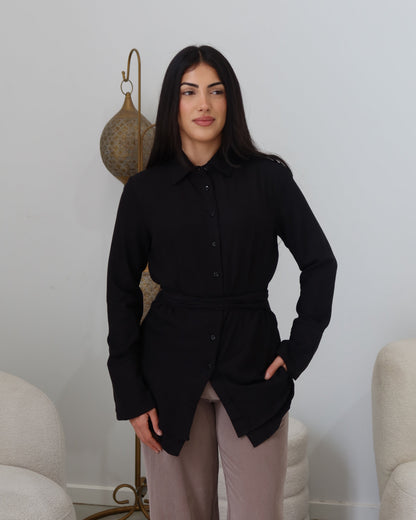 Athena Wrap Top