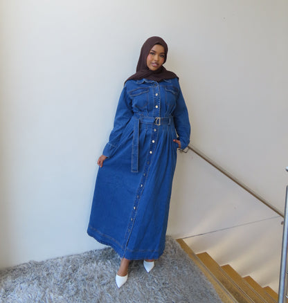 Leah Denim Dress