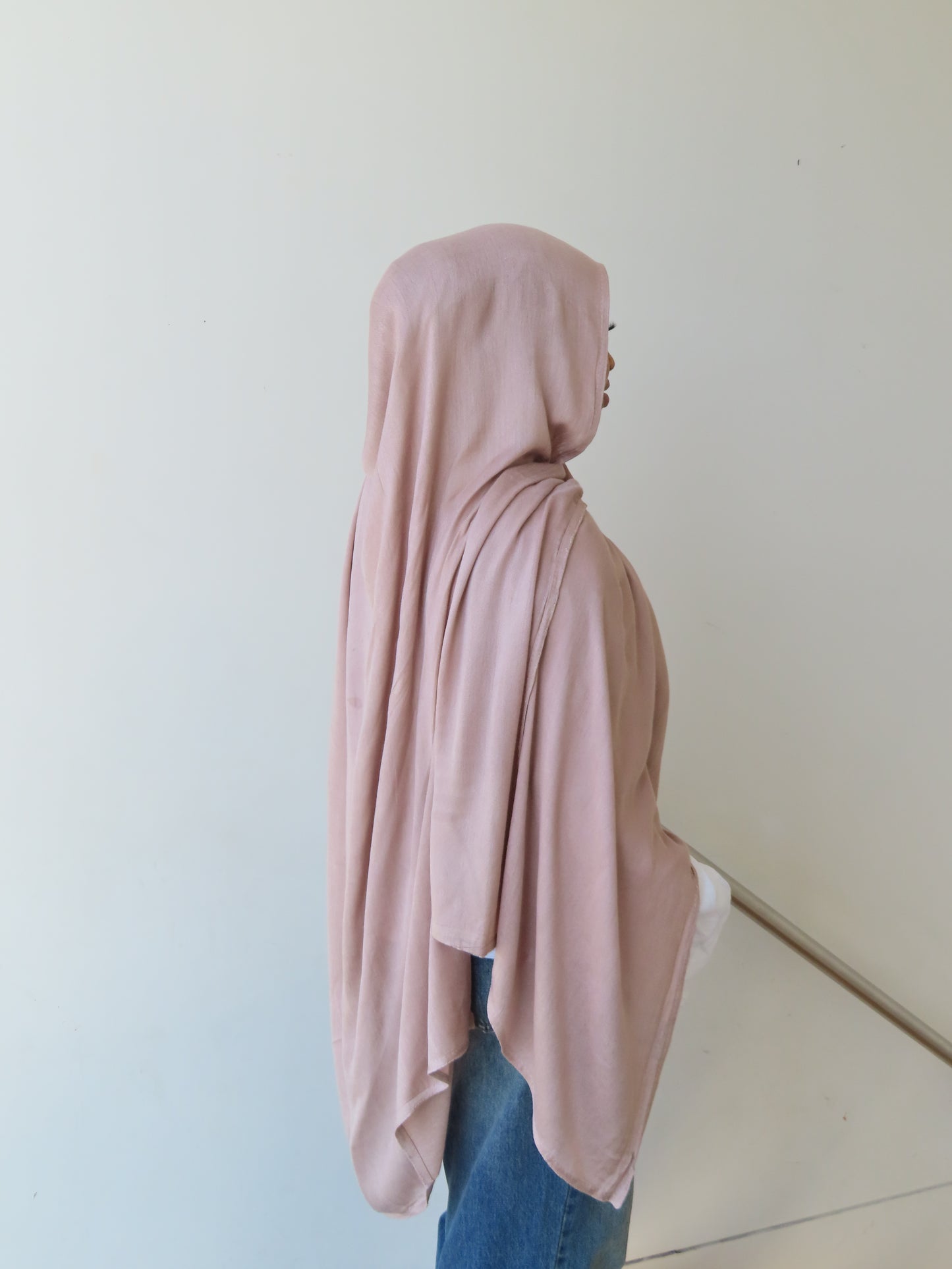 Cotton Shawl - Nude