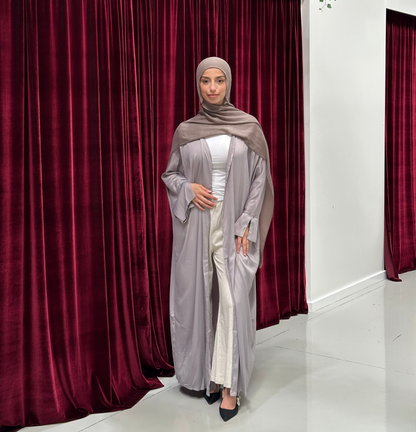Ayana Batwing Open Abaya