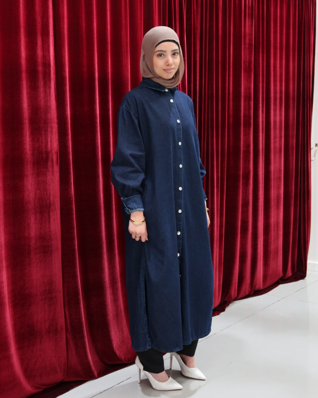 Trina Denim Tunic