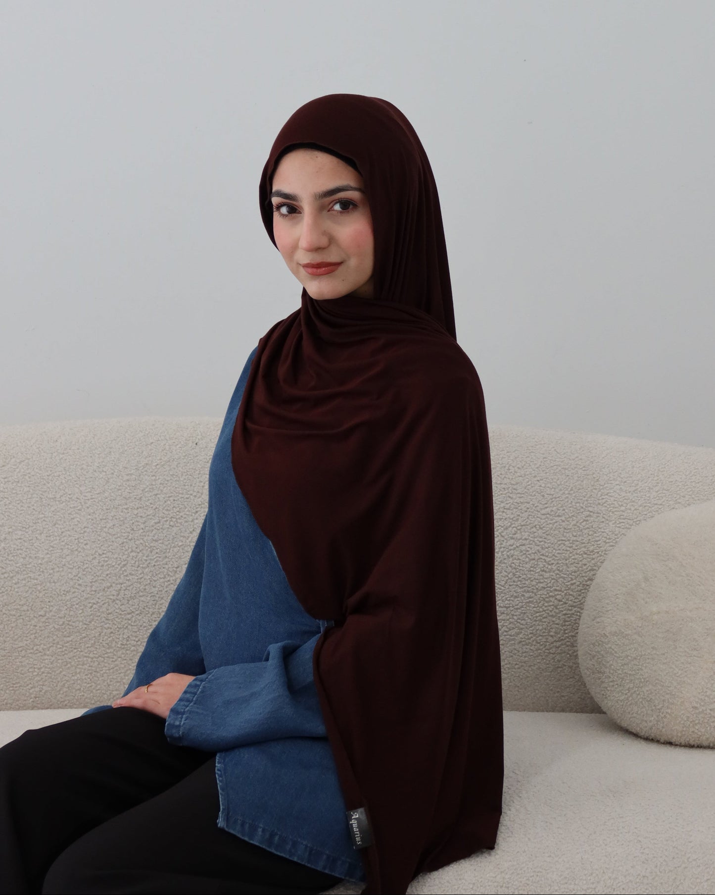 Espresso Jersey Shawl